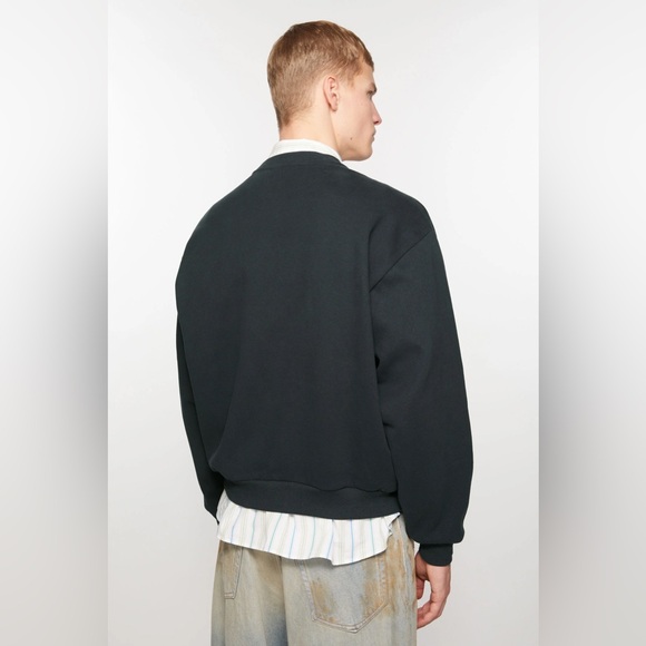 Acne studio women’s cream color crewneck sweater - Picture 3 of 6